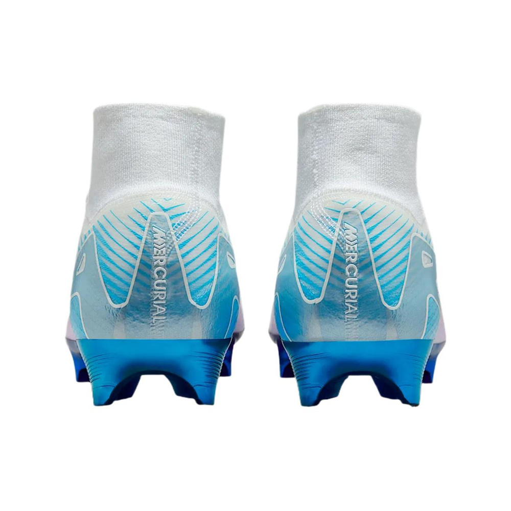 Nike Mercurial Superfly 10 'White / Midnight Navy / White / Metallic Silver' Мужские