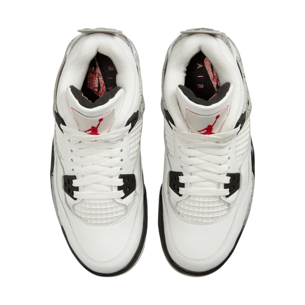 Air Jordan 4 'White / Persian Violet / Stadium Green / White' Унисекс