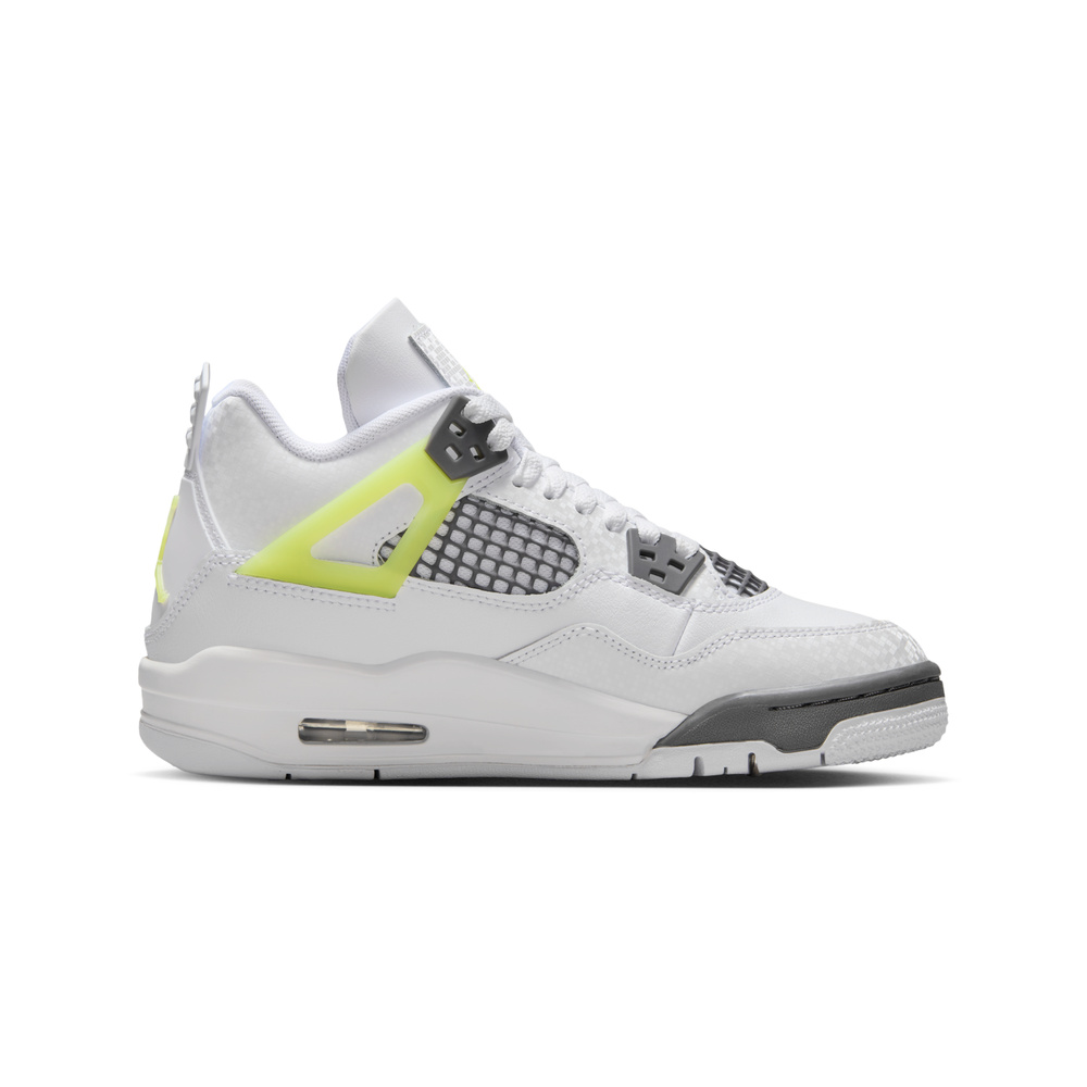 Air Jordan 4 'Metallic Summit White / Pure Platinum / Wolf Grey / White' Унисекс