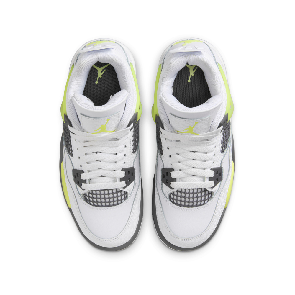 Air Jordan 4 'Metallic Summit White / Pure Platinum / Wolf Grey / White' Унисекс