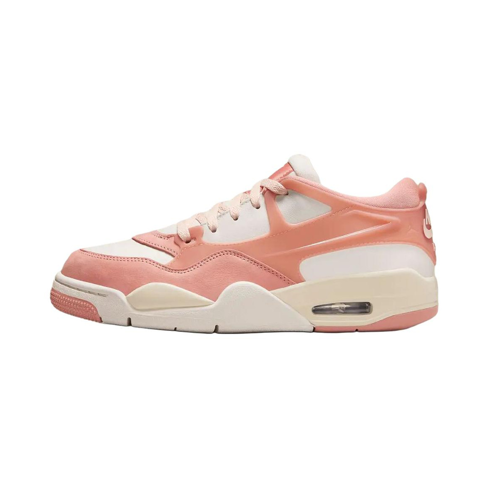 Air Jordan 4 'Bleached Coral / Off Noir / Metallic Silver / Summit White' Женские