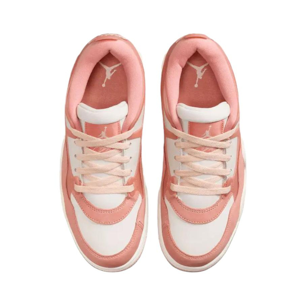 Air Jordan 4 'Bleached Coral / Off Noir / Metallic Silver / Summit White' Женские