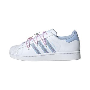 White / Light Pink Blue / Soft Purple