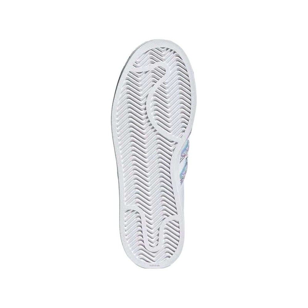 Adidas Superstar 'White / Light Pink Blue / Soft Purple' Женские