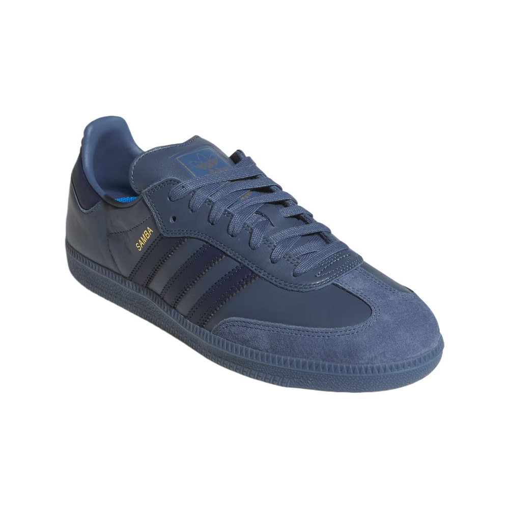 Adidas Samba 'Soft Ink Blue / Gold Soft Blue / Gold' Мужские