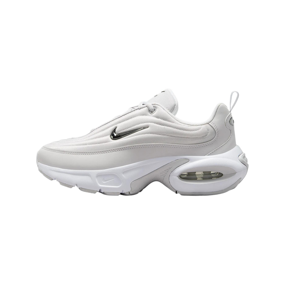 Summit White / Metallic Silver / White / Black