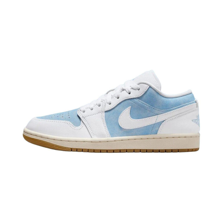 Air Jordan 1 'Worn Blue / Gum Light Brown / Sail / White' Женские