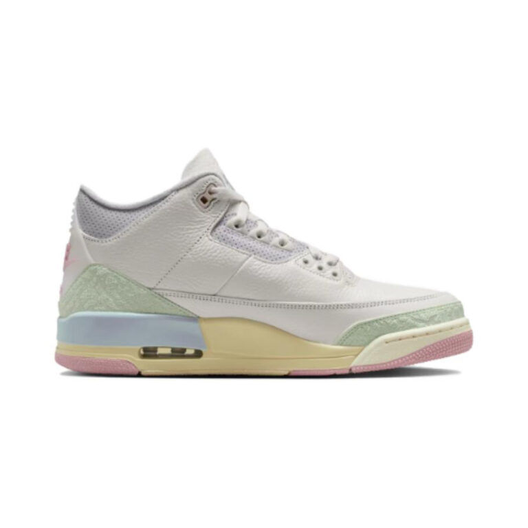 Air Jordan 3 'White / Platinum Tint / Gum Light Brown / Black' Мужские