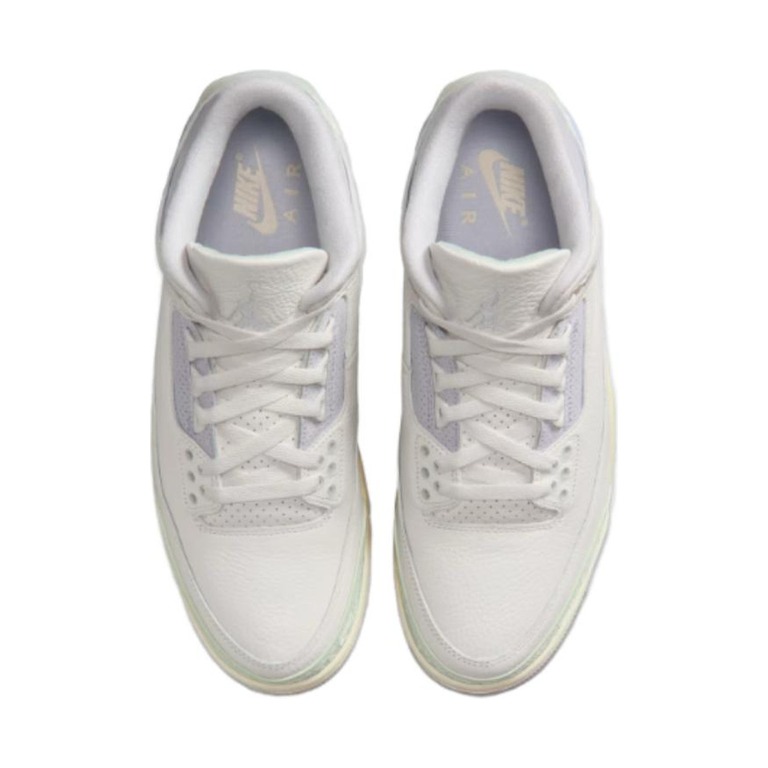 Air Jordan 3 'White / Platinum Tint / Gum Light Brown / Black' Мужские
