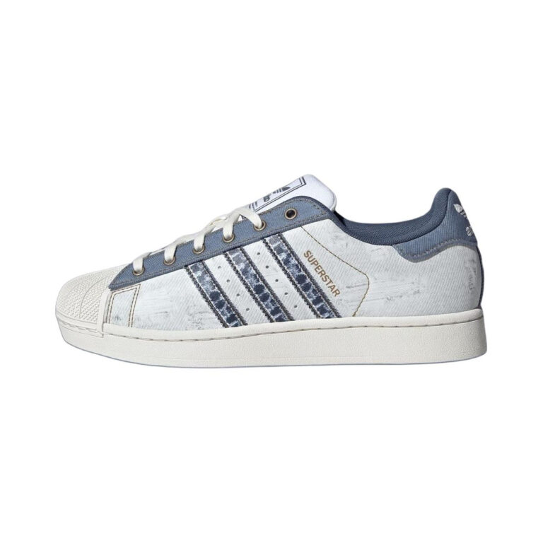 Adidas Superstar 'Ecru / Blue' Мужские