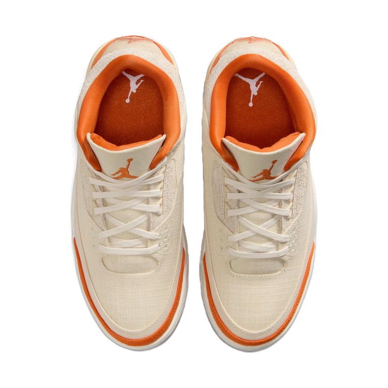 Air Jordan 3 'Black / Sail / Gum Light Brown / Blue Hero' Женские
