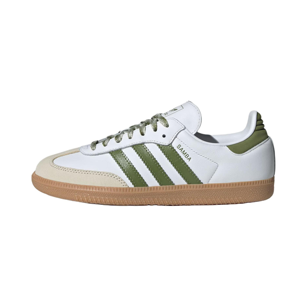 White / Olive Green / Yellow