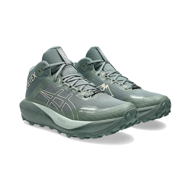 Asics Trabuco 'Gray Green / White Grey Green / White' Мужские