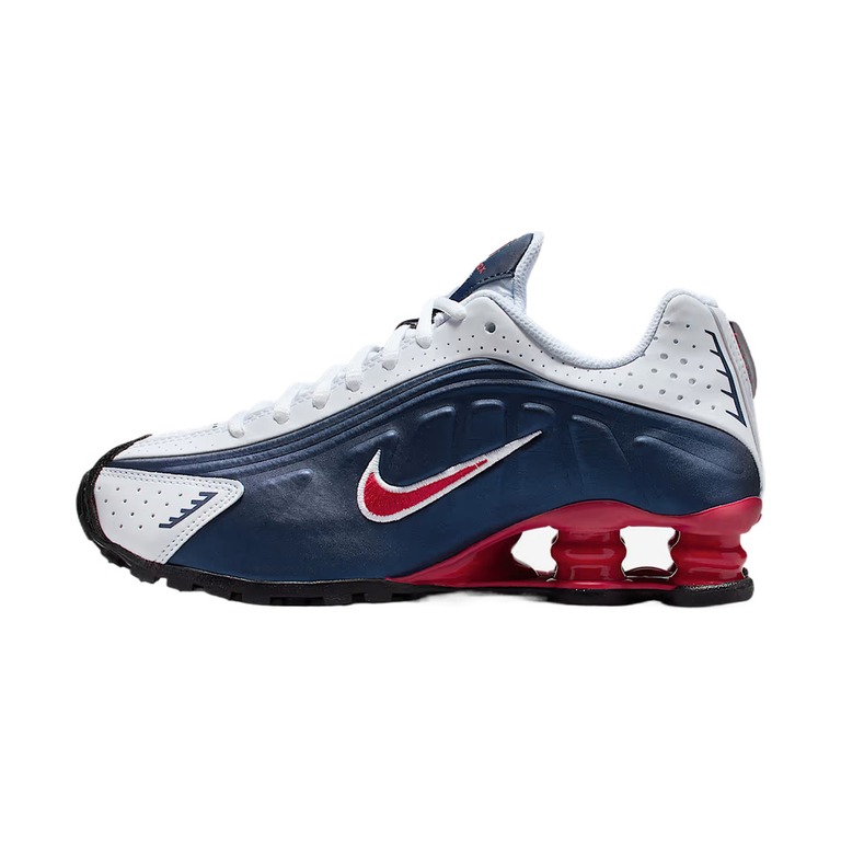 Nike Shox R4 'Sail / White / Burgundy Ash' Мужские