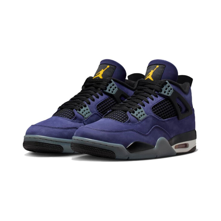 Air Jordan 4 'Black / Photon Dust / Volt Ice / Metallic Silver' Мужские
