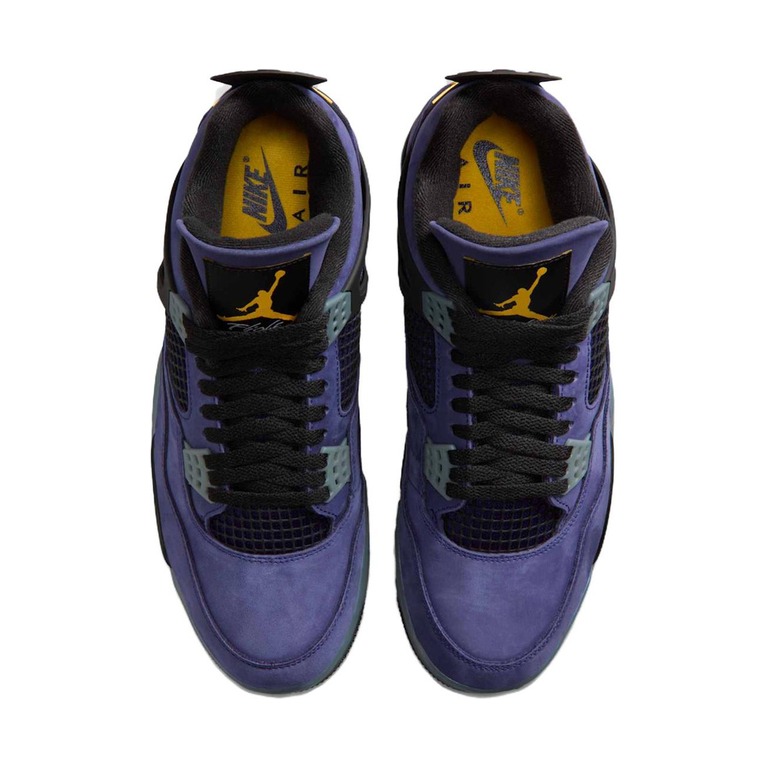 Air Jordan 4 'Black / Photon Dust / Volt Ice / Metallic Silver' Мужские
