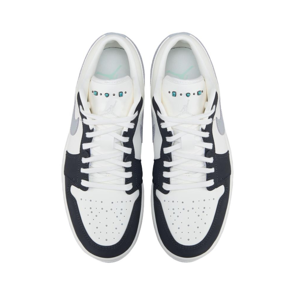 Air Jordan 1 'Summit White / Light Pumice / Black / Silver Sage' Мужские