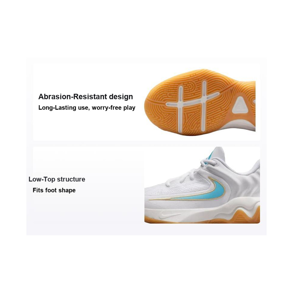 Nike Giannis Immortality 4 'White / Light Smoke Grey' Унисекс
