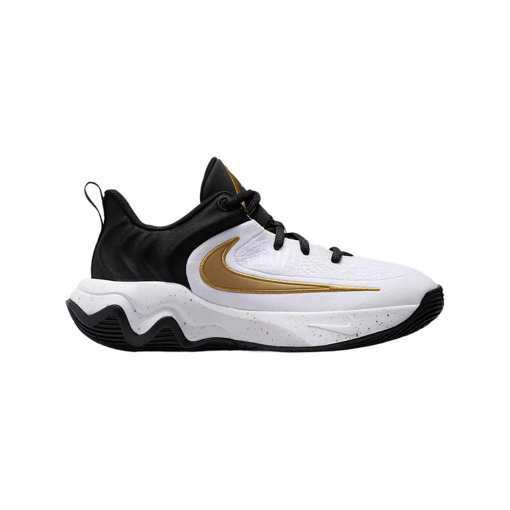 Nike Giannis Immortality 4 'Black / White / Metallic Gold' Унисекс