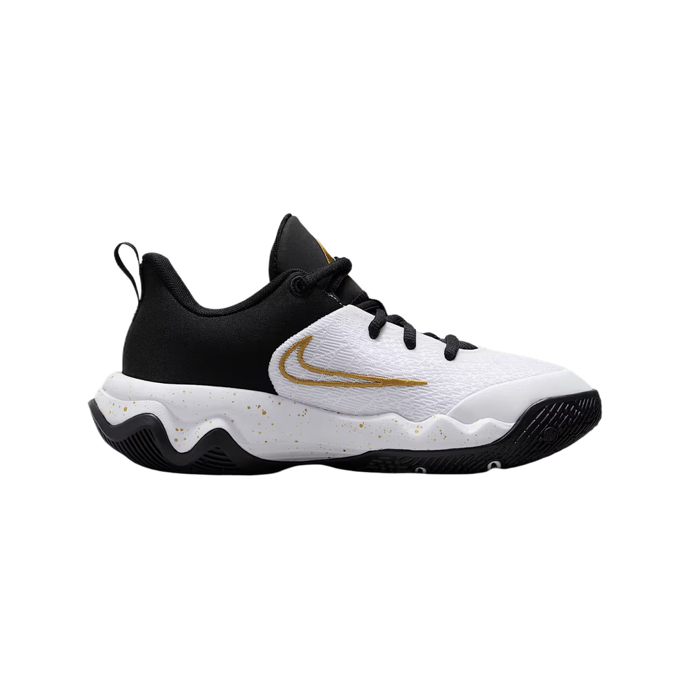 Nike Giannis Immortality 4 'Black / White / Metallic Gold' Унисекс