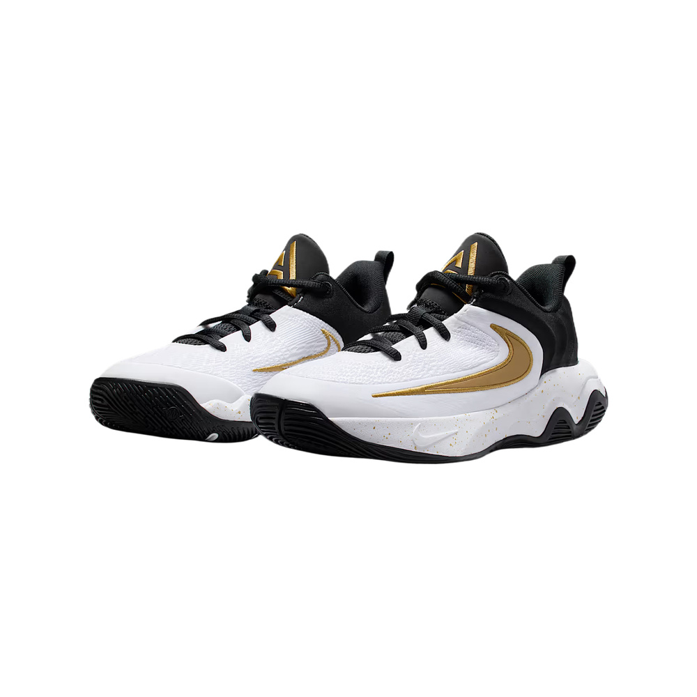 Nike Giannis Immortality 4 'Black / White / Metallic Gold' Унисекс