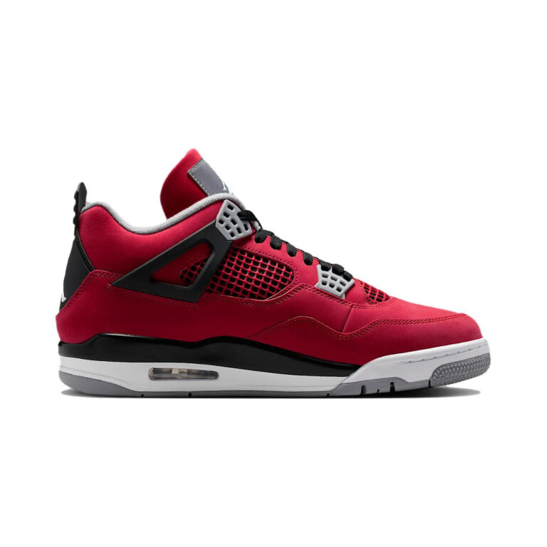 Air Jordan 4 'Jordan 4 "Toro" Men's Shoes - Fire Red / Black / Cement Grey / White' Мужские