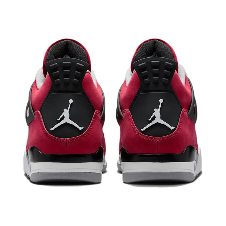 Air Jordan 4 'Jordan 4 "Toro" Men's Shoes - Fire Red / Black / Cement Grey / White' Мужские