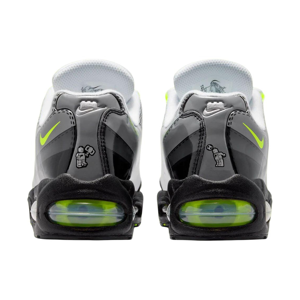 Nike Air Max 95 'Black / Dark Smoke Grey / Smoke Grey / Metallic Silver' Унисекс