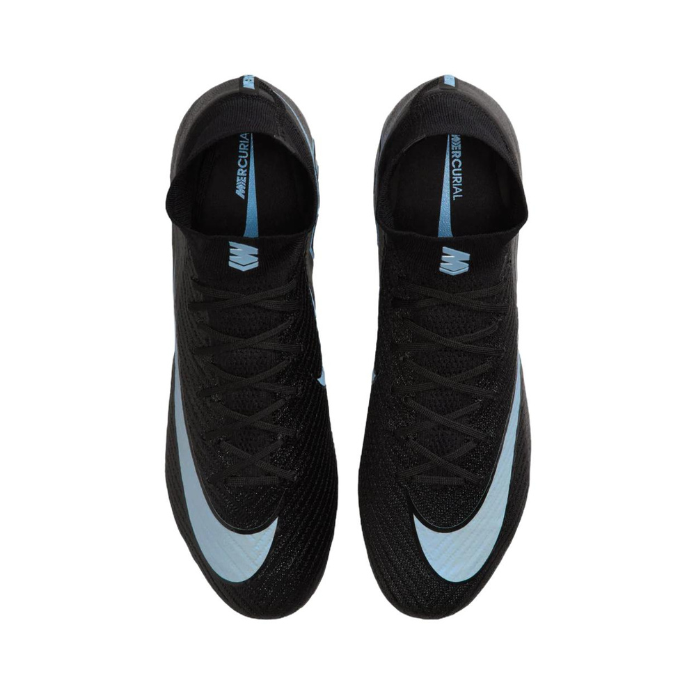 Nike Mercurial Superfly 10 'Black / Metallic Silver / Anthracite / Black' Мужские