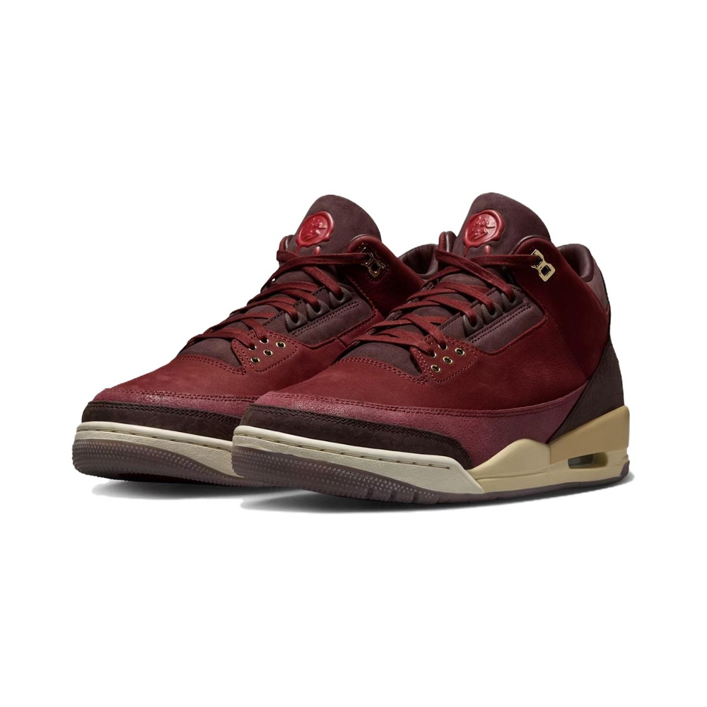 Air Jordan 3 'Tattoo / Sail / Gum Light Brown / Black' Мужские