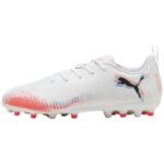 White / Orange Red / Black