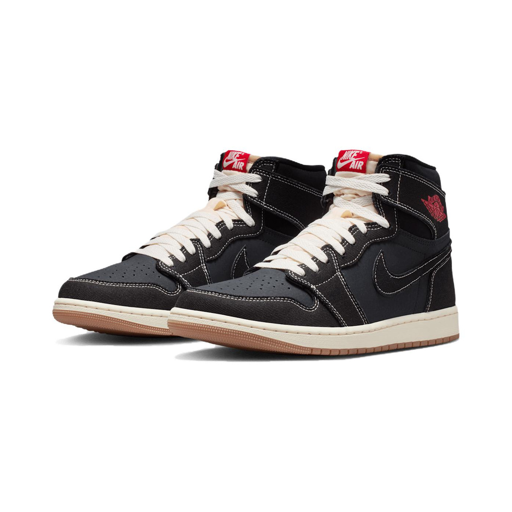 Air Jordan 1 'Light Smoke Grey / Photon Dust / Hyper Crimson / Chrome' Мужские