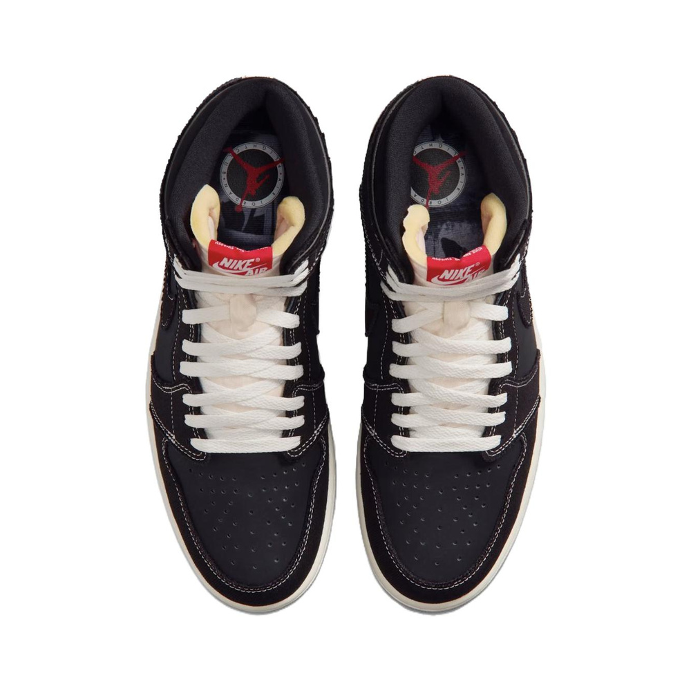 Air Jordan 1 'Light Smoke Grey / Photon Dust / Hyper Crimson / Chrome' Мужские