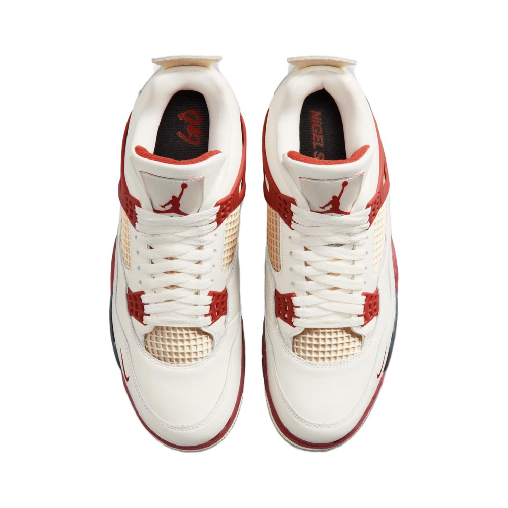 Air Jordan 4 'Metallic Summit White / Pure Platinum / Wolf Grey / White' Мужские