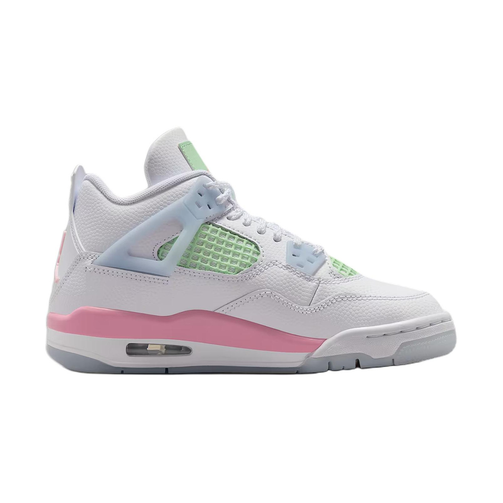 Air Jordan 4 'Metallic Summit White / Pure Platinum / Wolf Grey / White' Унисекс