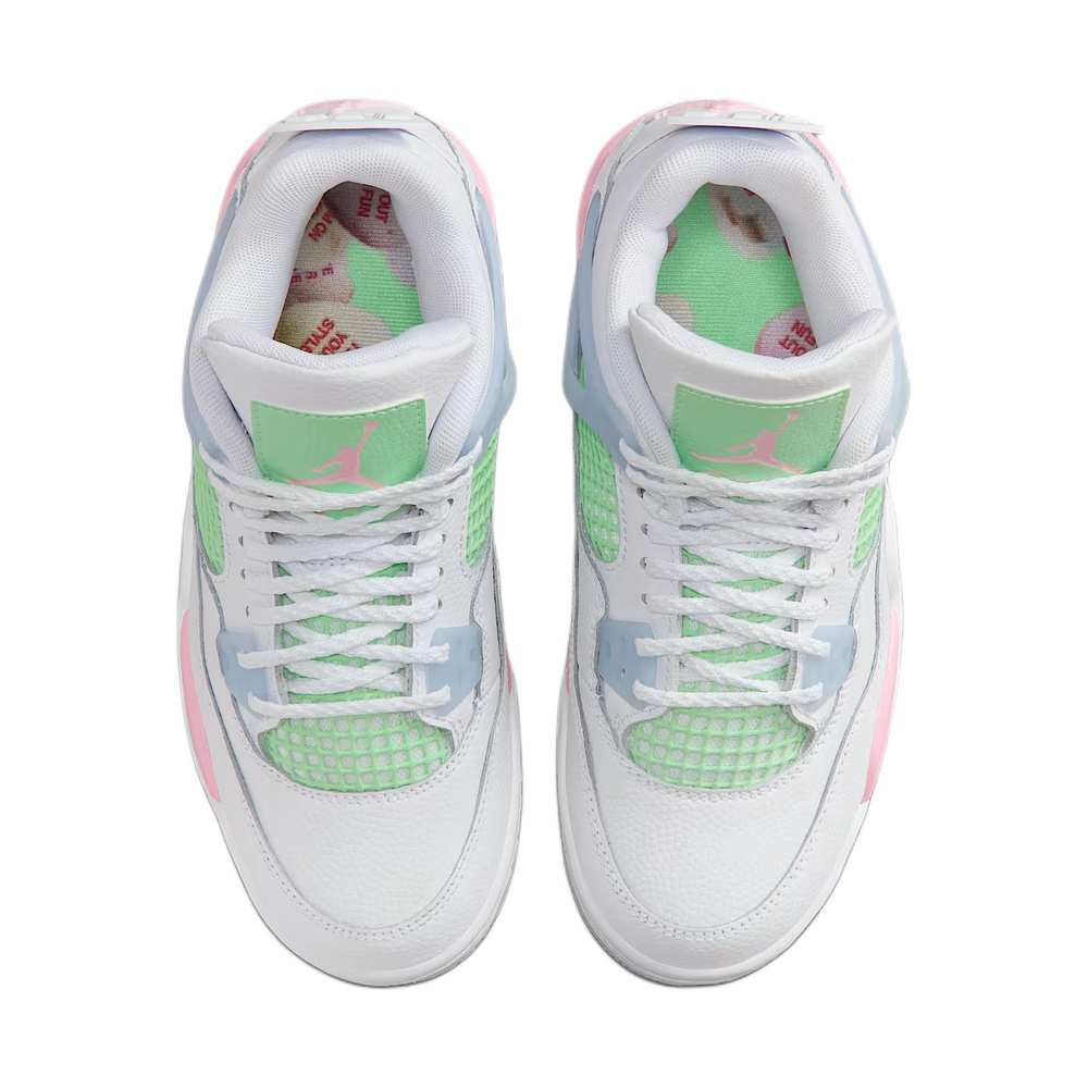 Air Jordan 4 'Metallic Summit White / Pure Platinum / Wolf Grey / White' Унисекс