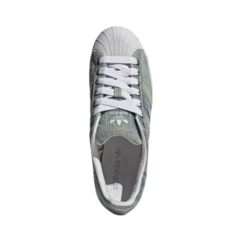 Adidas Superstar 'Grey Light Blue' Мужские