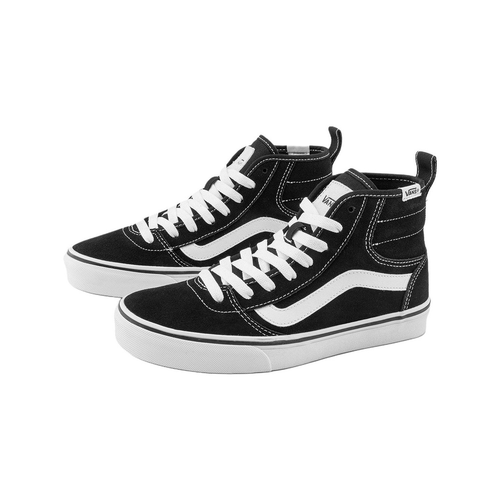 Vans Ashwood Hi 'Black / Team Dark Green / Fire Red' Женские