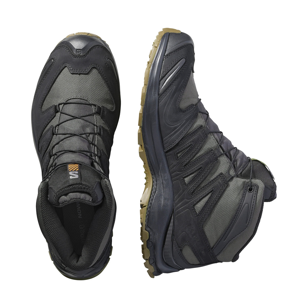 Salomon X Ultra Locator 'Black / Grey / Urban Brown' Мужские