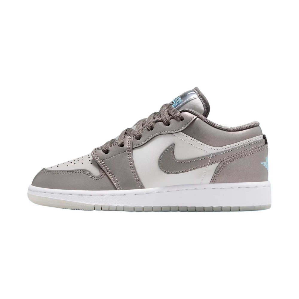 Air Jordan 1 Low 'Seaweed / Anthracite / Smoke Grey / Metallic Silver' Унисекс