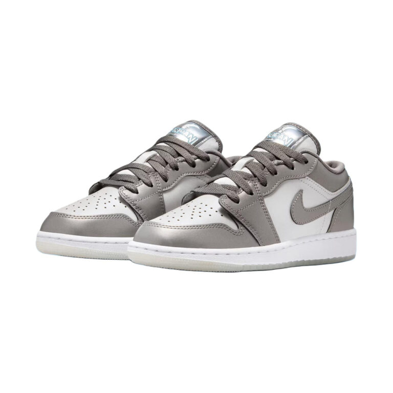 Air Jordan 1 Low 'Seaweed / Anthracite / Smoke Grey / Metallic Silver' Унисекс
