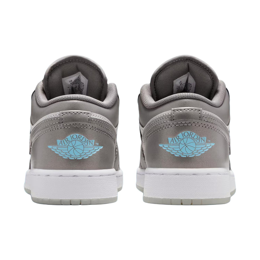 Air Jordan 1 Low 'Seaweed / Anthracite / Smoke Grey / Metallic Silver' Унисекс