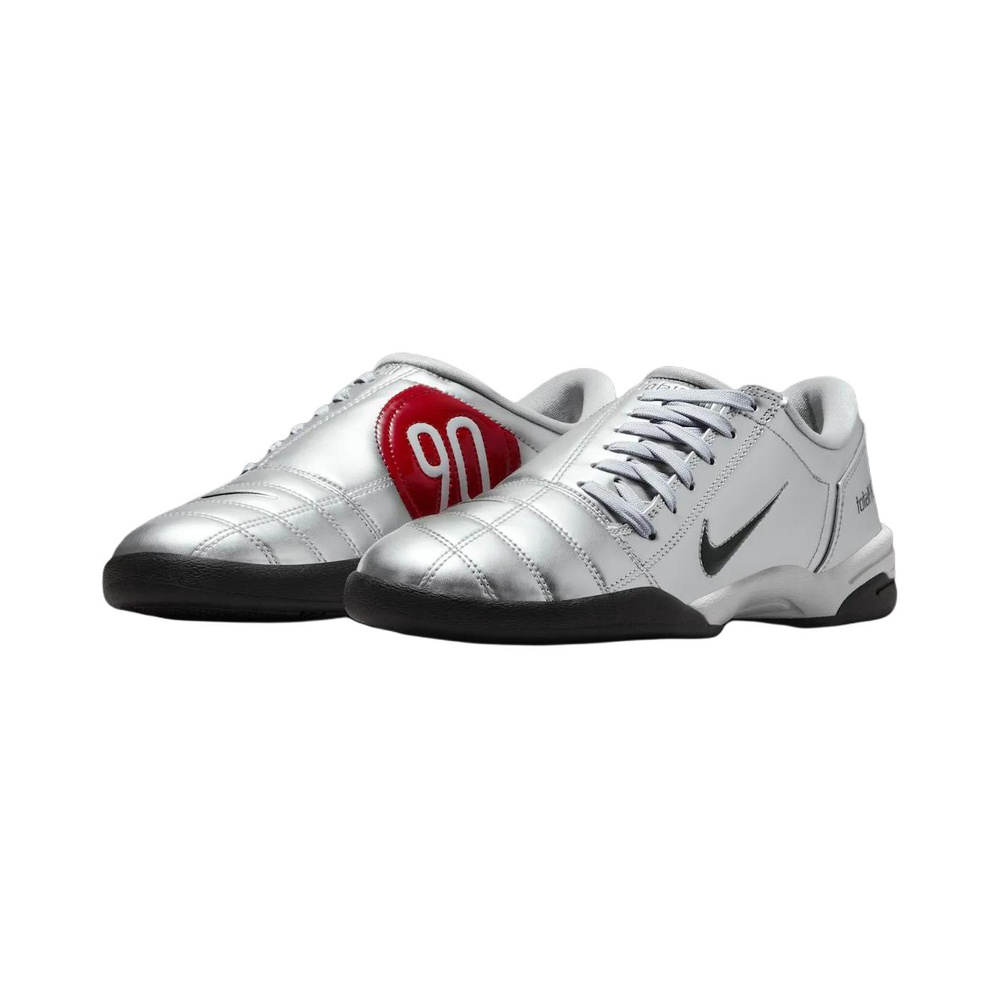 Nike Total 90 III Ic In 'Metallic Silver / University Red / White / Black' Женские