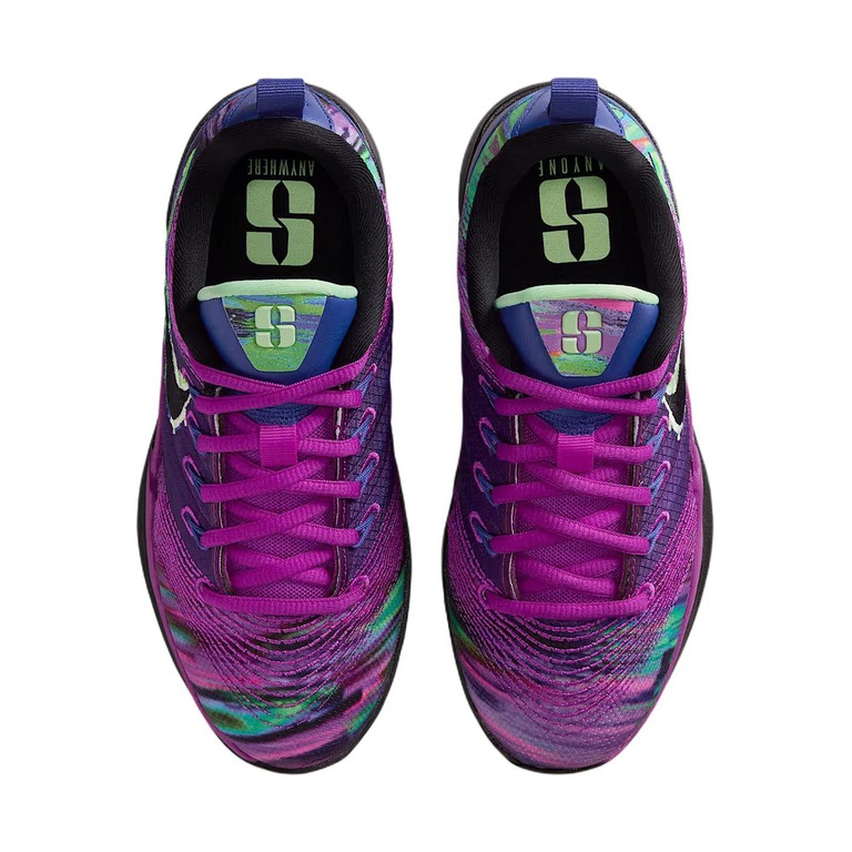 Nike Sabrina 3 'Vivid Purple / Deep Night / Vapor Green / Black' Детские