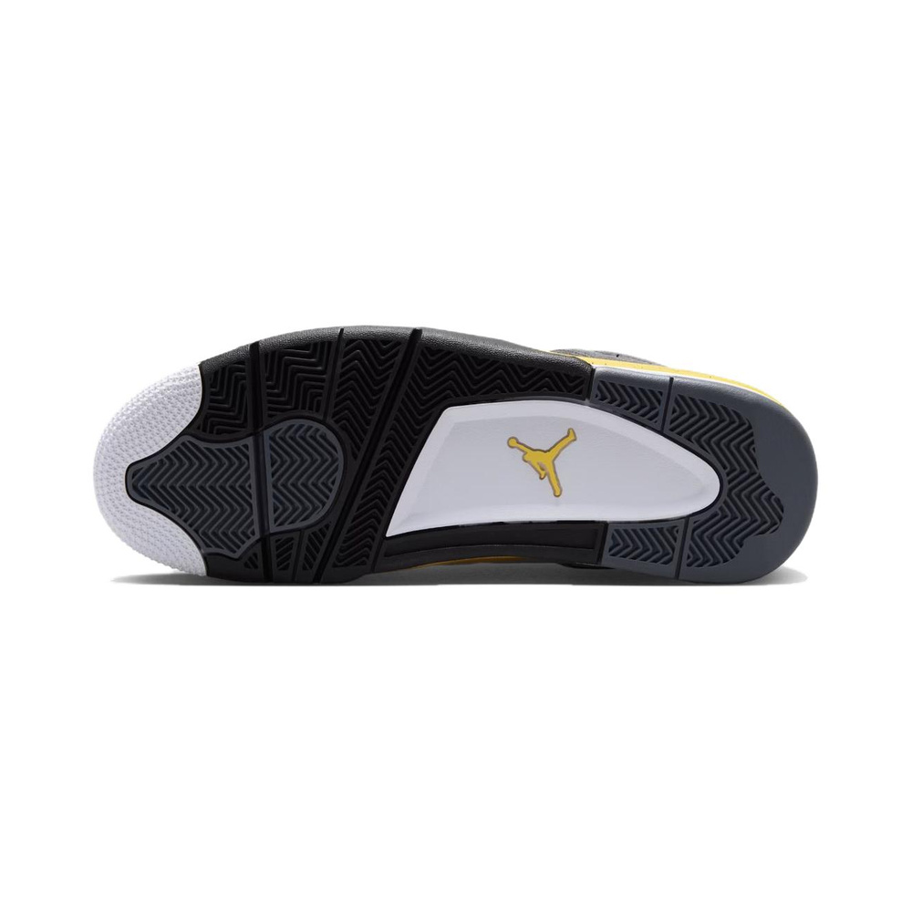 Air Jordan 4 'Jordan 4 Retro "Tour Yellow" Men's Shoes - White / Dark Blue Grey / Black / Tour Yellow' Мужские