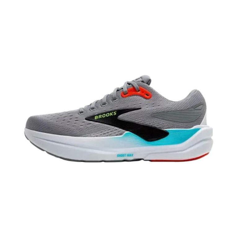 Brooks Ghost Max 'Grey White' Мужские