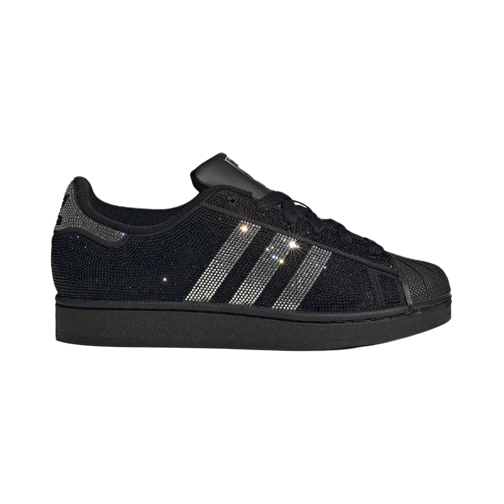 Adidas Superstar 'Black Silver' Женские