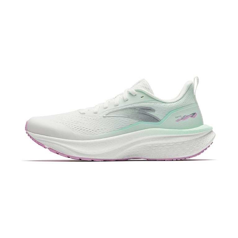 Hoka Mach 6 'White / Light Cloud Green' Женские