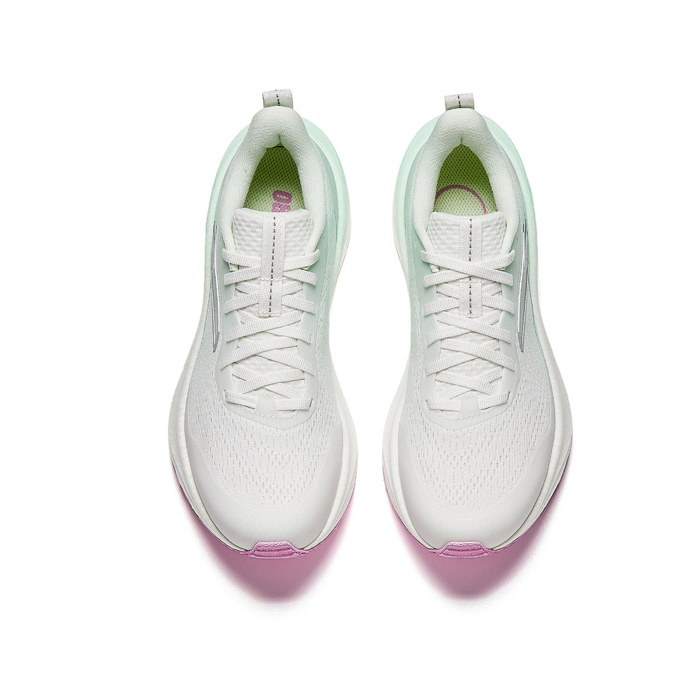 Hoka Mach 6 'White / Light Cloud Green' Женские