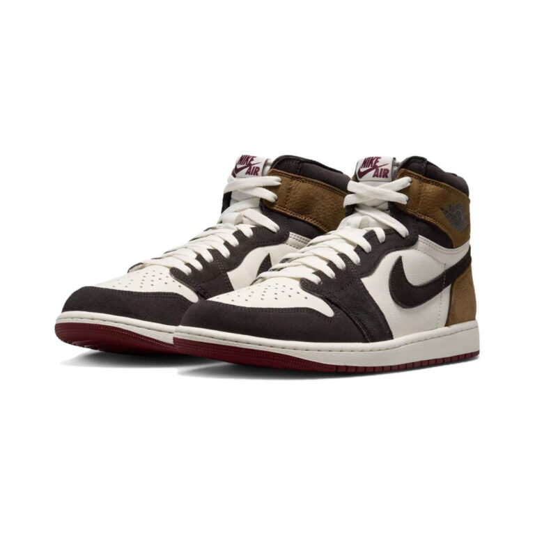 Air Jordan 1 'Shadow Brown / Light British Tan / Team Red' Мужские